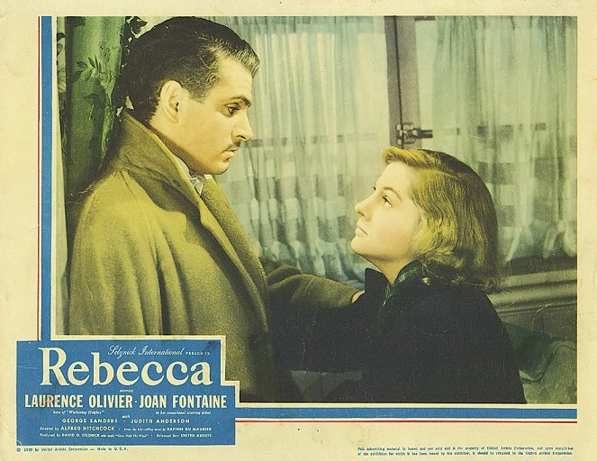 Rebecca - Cartes de lobby - Laurence Olivier, Joan Fontaine