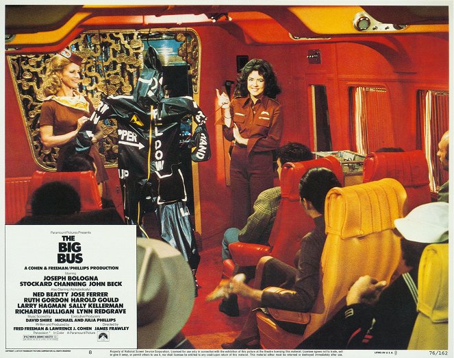 The Big Bus - Lobby Cards - Mary Charlotte Wilcox, Stockard Channing