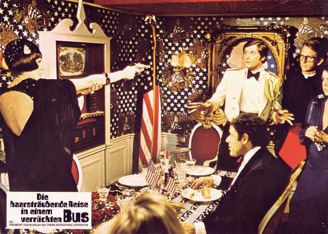 Le Bus en folie - Cartes de lobby - Lynn Redgrave, Joseph Bologna, Bob Dishy, Rene Auberjonois