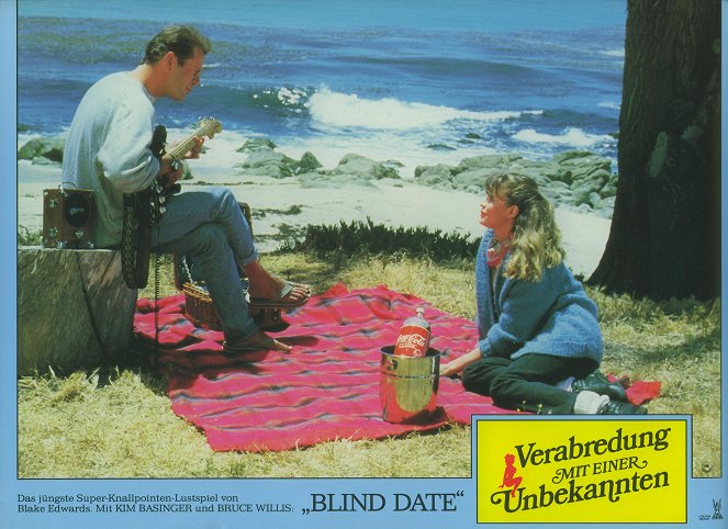Blind Date - Verabredung mit einer Unbekannten - Lobbykarten - Bruce Willis, Kim Basinger