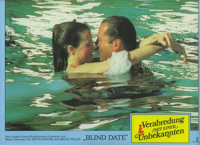 Blind Date - Verabredung mit einer Unbekannten - Lobbykarten - Kim Basinger, Bruce Willis