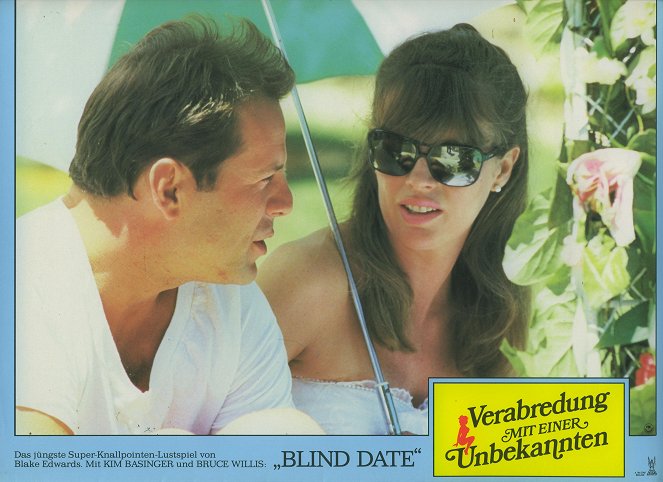 Blind Date - Verabredung mit einer Unbekannten - Lobbykarten - Bruce Willis, Kim Basinger