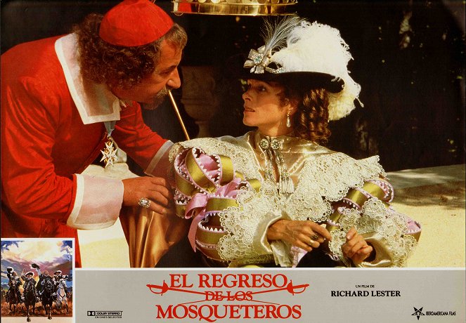 The Return of the Musketeers - Lobby Cards - Philippe Noiret, Geraldine Chaplin