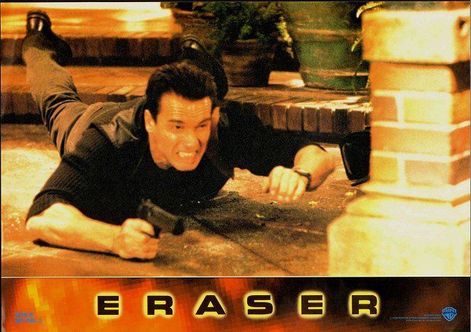 Eraser - Lobbykarten - Arnold Schwarzenegger