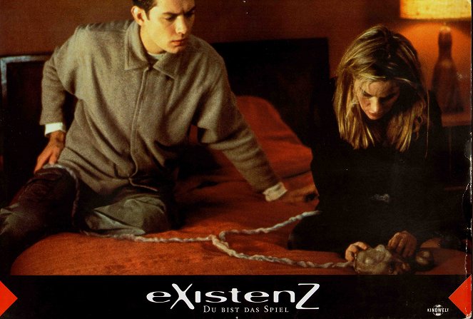 eXistenZ - Cartões lobby - Jude Law, Jennifer Jason Leigh