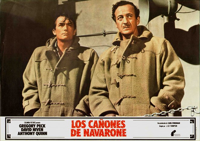The Guns of Navarone - Lobby Cards - Gregory Peck, David Niven