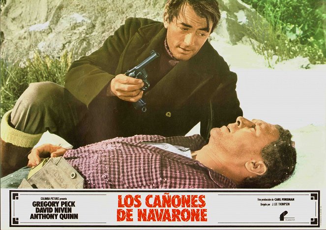The Guns of Navarone - Lobby Cards - Gregory Peck, Anthony Quayle