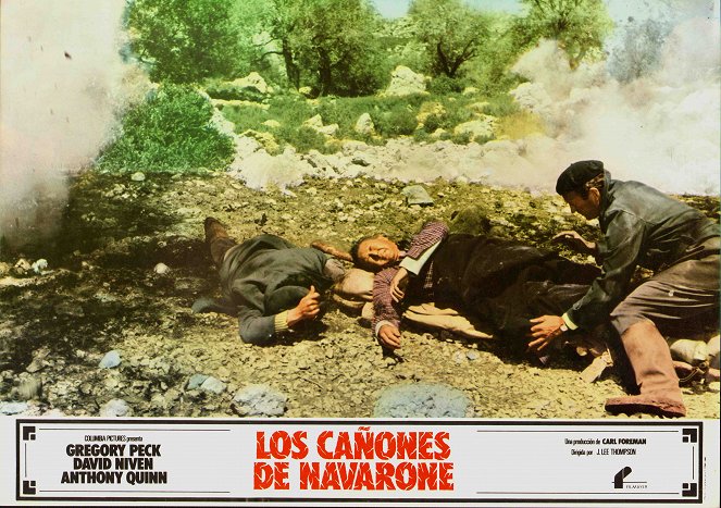 The Guns of Navarone - Lobby Cards - Anthony Quayle, David Niven