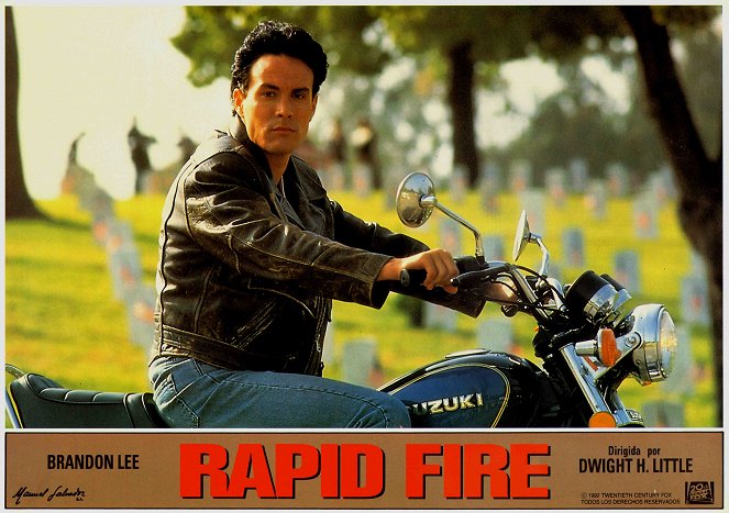 Rapid Fire - Lobby Cards - Brandon Lee