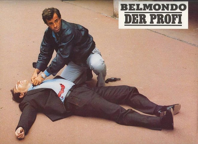 El profesional - Fotocromos - Robert Hossein, Jean-Paul Belmondo