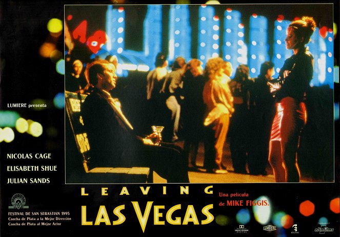 Leaving Las Vegas - Lobby Cards - Nicolas Cage, Elisabeth Shue