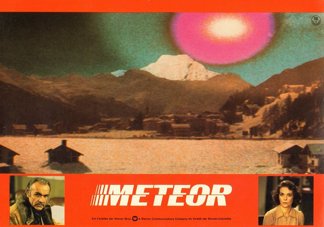 Meteor - Lobby karty - Sean Connery, Natalie Wood