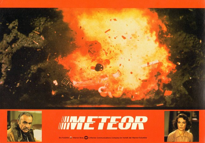 Meteoro - Cartões lobby - Sean Connery, Natalie Wood