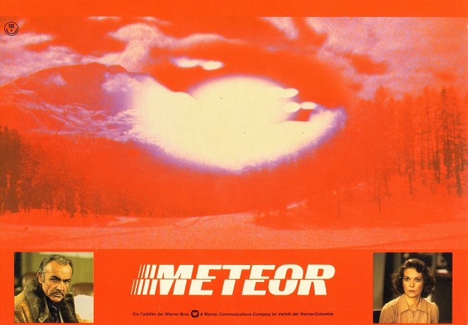 Meteor - Lobby Cards - Sean Connery, Natalie Wood