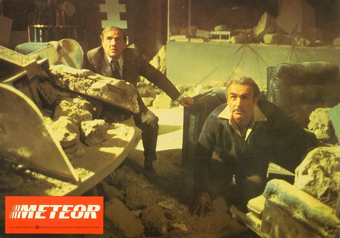 Meteor - Fotosky - Karl Malden, Sean Connery