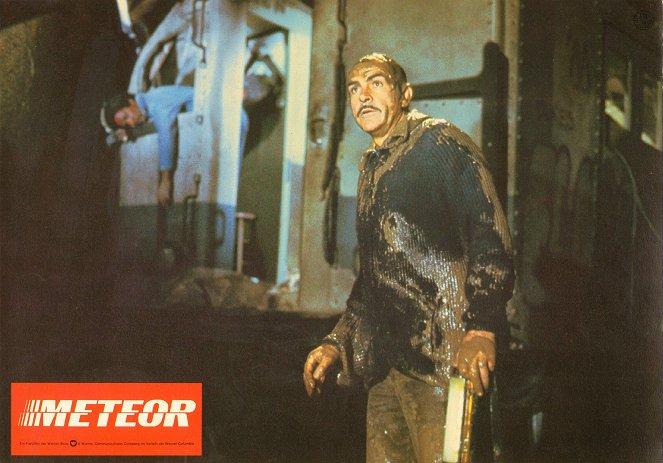 Meteor - Lobby Cards - Sean Connery