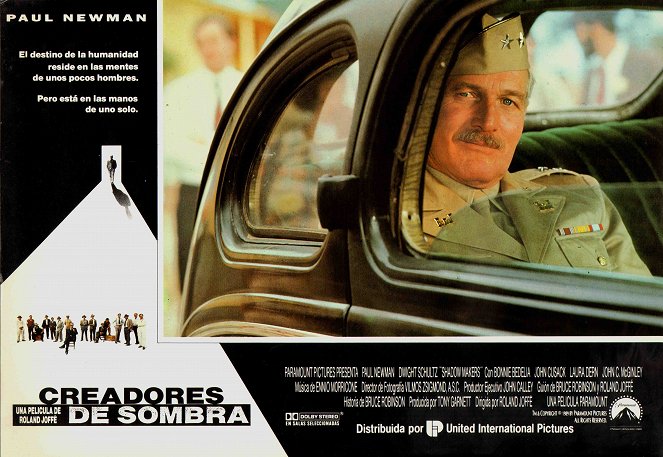 Fat Man and Little Boy - Cartões lobby - Paul Newman