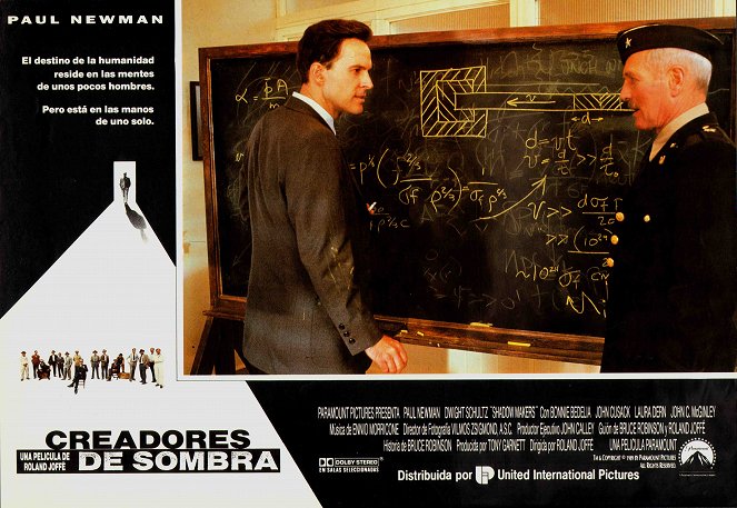 Die Schattenmacher - Lobbykarten - Dwight Schultz, Paul Newman