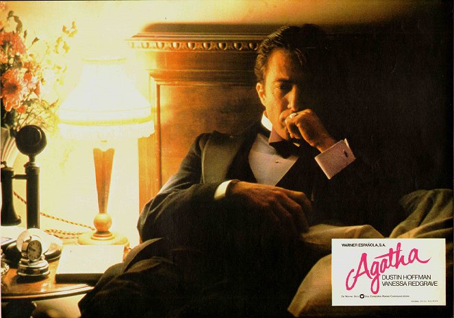 O Mistério de Agatha - Cartões lobby - Dustin Hoffman