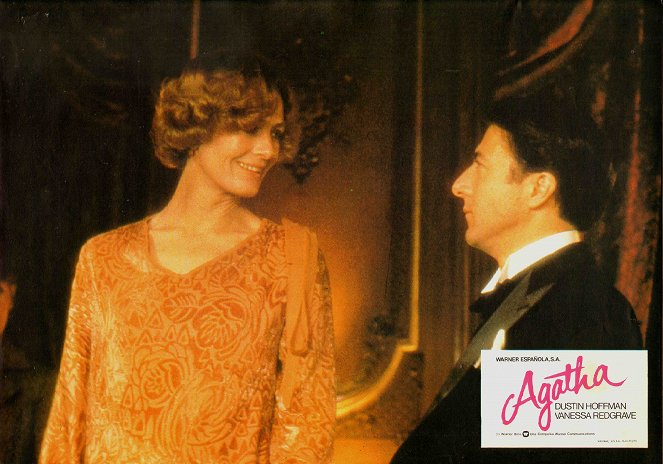 O Mistério de Agatha - Cartões lobby - Vanessa Redgrave, Dustin Hoffman