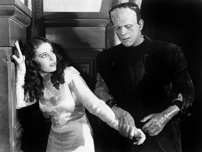Frankensteinova nevěsta - Z filmu - Valerie Hobson, Boris Karloff