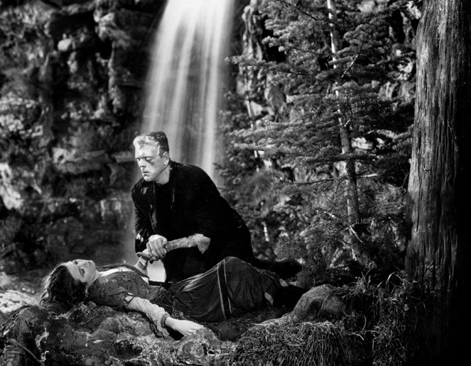 Narzeczona Frankensteina - Z filmu - Valerie Hobson, Boris Karloff