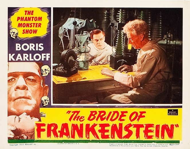 Frankenstein menyasszonya - Vitrinfotók