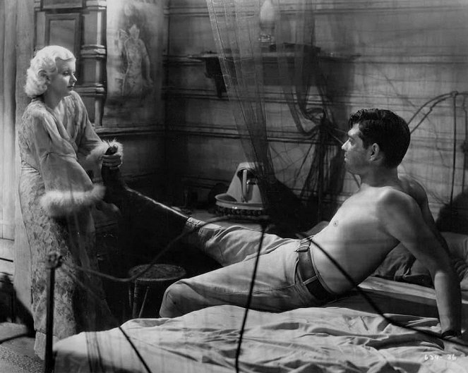 Red Dust - Do filme - Jean Harlow, Clark Gable