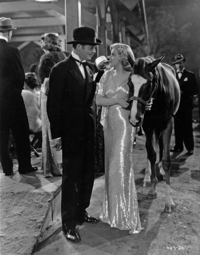 Saratoga - Filmfotók - Clark Gable, Jean Harlow