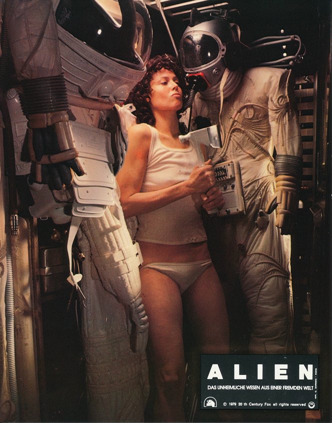 Alien, le huitième passager - Cartes de lobby - Sigourney Weaver