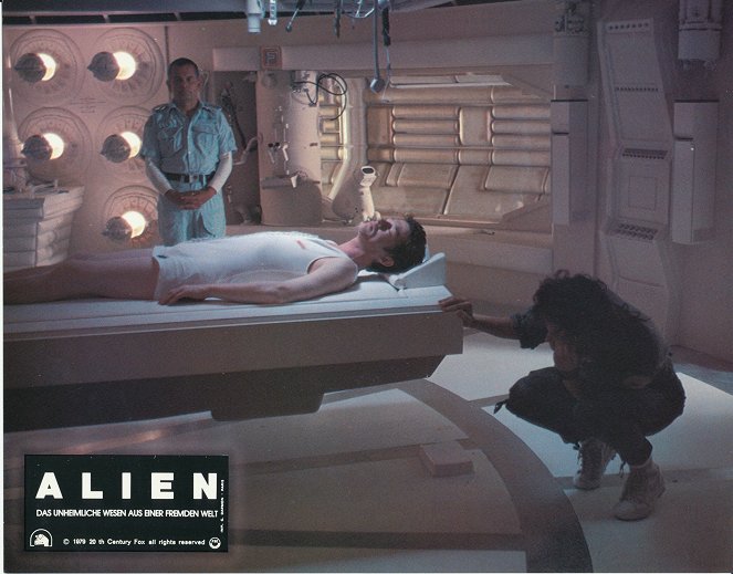 Alien - Das unheimliche Wesen aus einer fremden Welt - Lobbykarten - Ian Holm, John Hurt, Sigourney Weaver