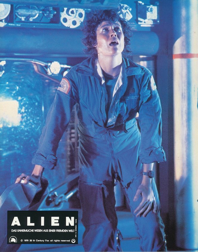 Alien - Das unheimliche Wesen aus einer fremden Welt - Lobbykarten - Sigourney Weaver
