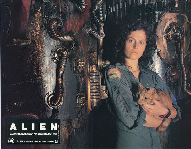 Alien, le huitième passager - Cartes de lobby - Sigourney Weaver