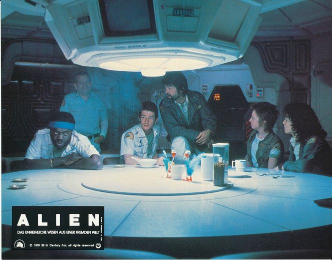 Alien - O 8.º Passageiro - Cartões lobby - Yaphet Kotto, Ian Holm, John Hurt, Tom Skerritt, Veronica Cartwright, Sigourney Weaver