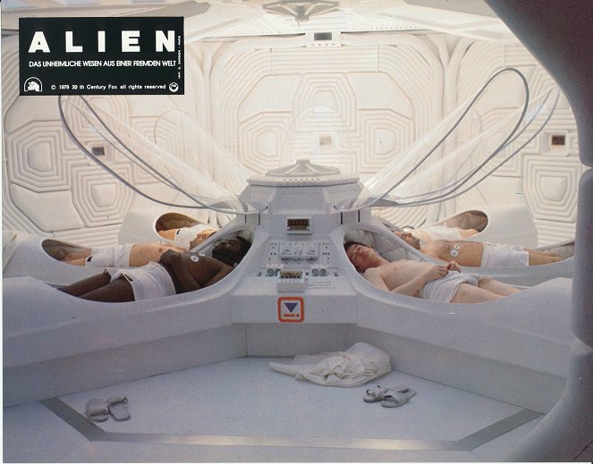 Alien - Das unheimliche Wesen aus einer fremden Welt - Lobbykarten - Yaphet Kotto, John Hurt