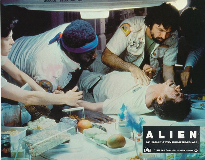 Alien - Das unheimliche Wesen aus einer fremden Welt - Lobbykarten - Sigourney Weaver, Yaphet Kotto, Tom Skerritt, John Hurt