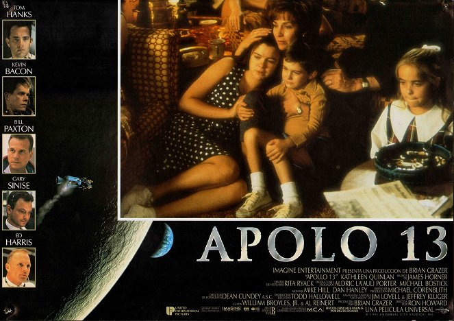 Apollo 13 - Lobby Cards - Mary Kate Schellhardt, Kathleen Quinlan, Miko Hughes