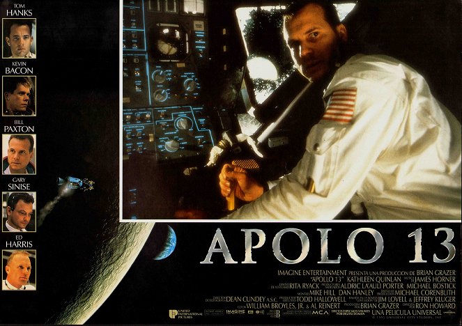 Apollo 13 - Cartões lobby - Bill Paxton