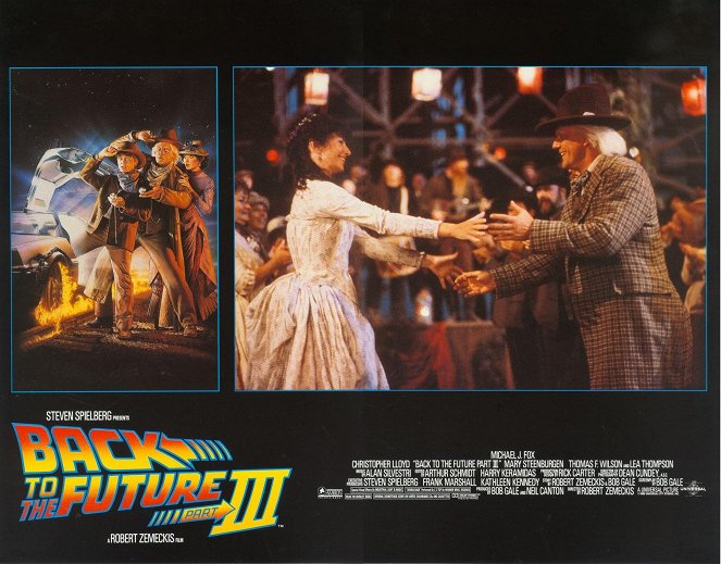Back to the Future Part III - Lobby Cards - Mary Steenburgen, Christopher Lloyd