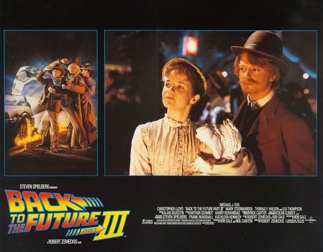 Back to the Future Part III - Lobbykaarten - Lea Thompson, Michael J. Fox