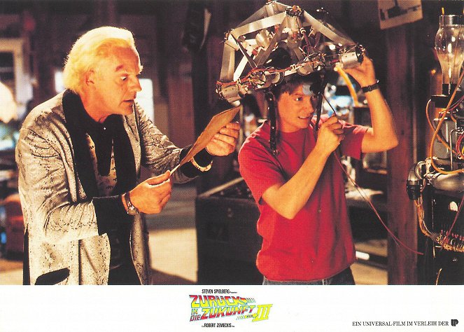 Vissza a jövőbe 3. - Vitrinfotók - Christopher Lloyd, Michael J. Fox