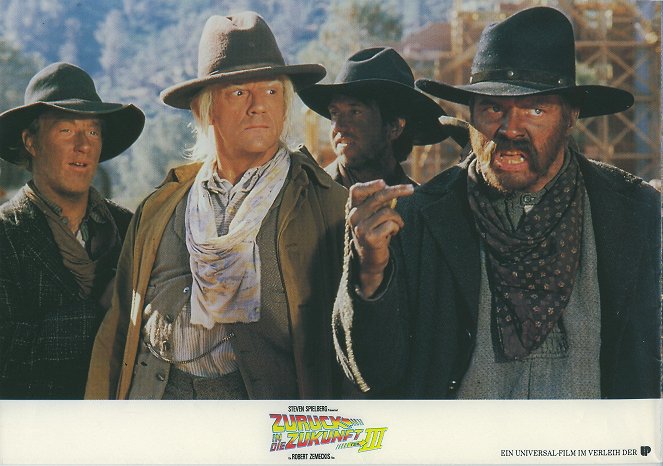 Back to the Future Part III - Lobby Cards - Christopher Lloyd, Tom Wilson