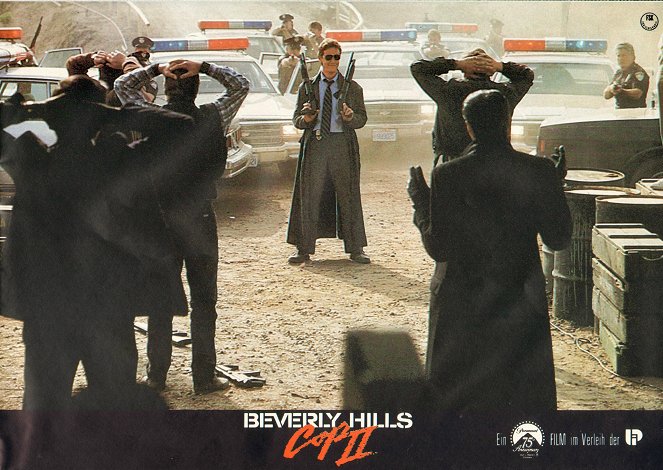 Gliniarz z Beverly Hills II - Lobby karty - Judge Reinhold