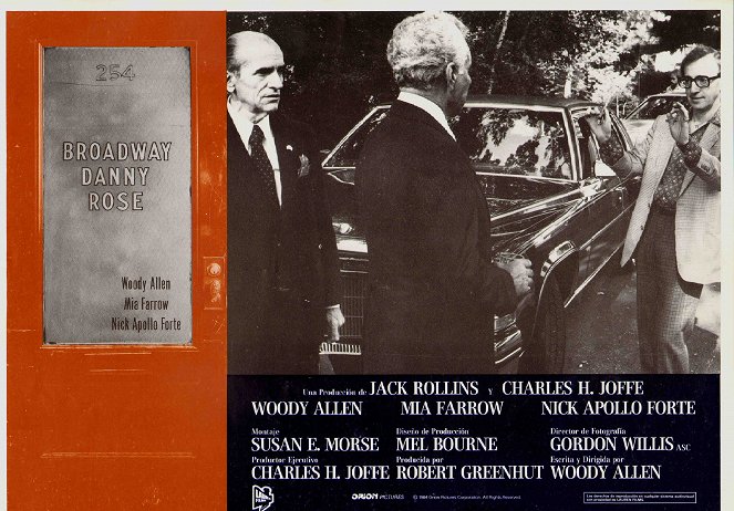 Broadway Danny Rose - Lobbykarten - Woody Allen