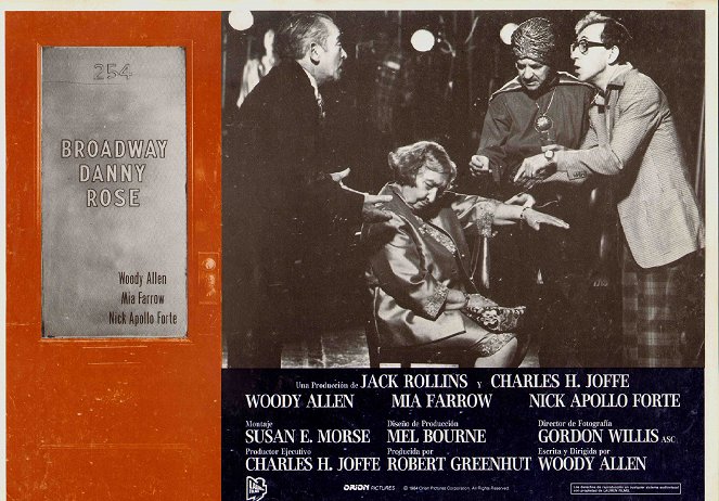 Broadway Danny Rose - Lobby Cards - Woody Allen