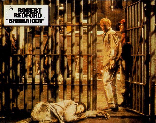 Więzień Brubaker - Lobby karty - Robert Redford