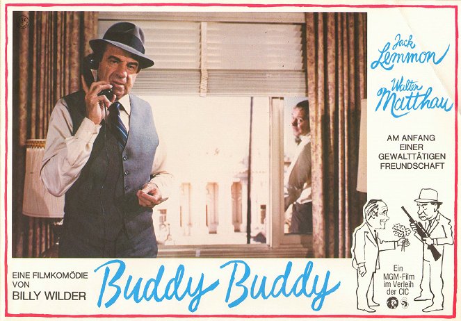 Buddy Buddy - Lobby karty - Walter Matthau