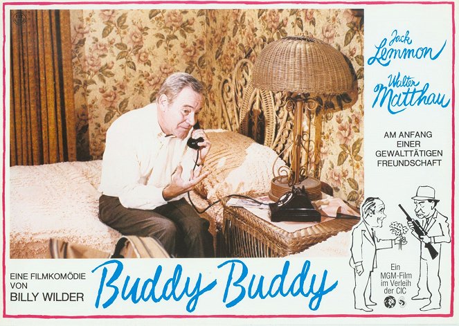 Buddy Buddy - Lobbykarten - Jack Lemmon