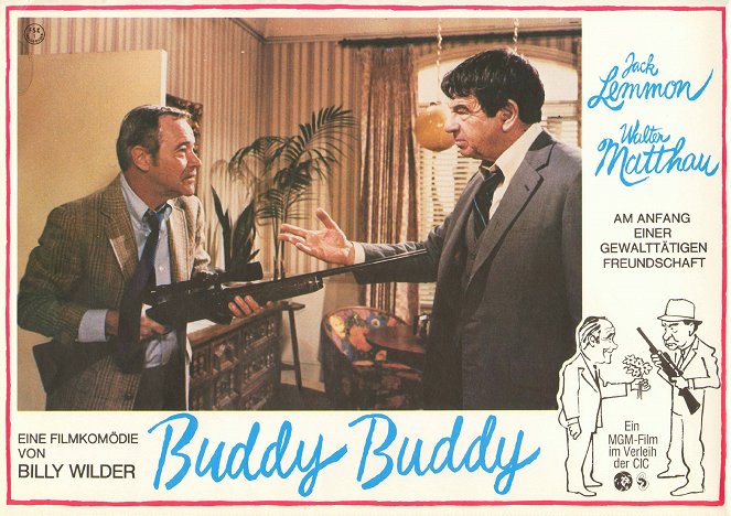 Buddy Buddy - Lobby karty - Jack Lemmon, Walter Matthau