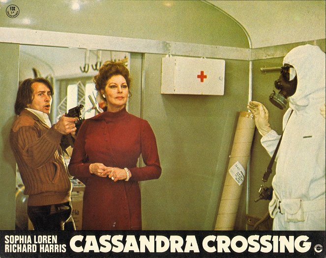 The Cassandra Crossing - Lobby Cards - Martin Sheen, Ava Gardner